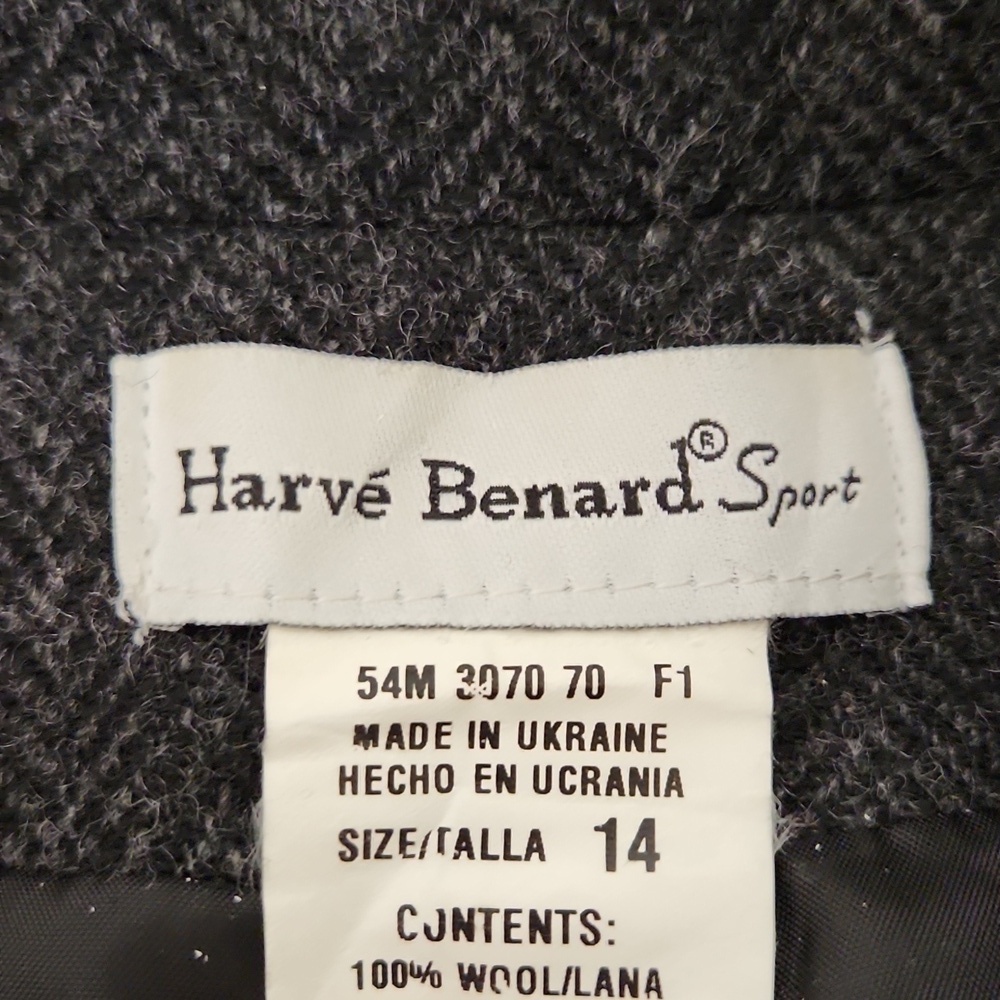 90s 💯 Wool Jacket Size 14 Harve Bernard - Picture 9 of 9